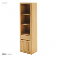 Witryna dębowa KW 303