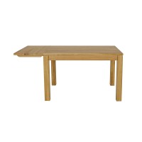 Stół ST302 dębowy 160/90 rozkładany z 1 dostawką ,lakierowany grubość blatu 2,5 cm