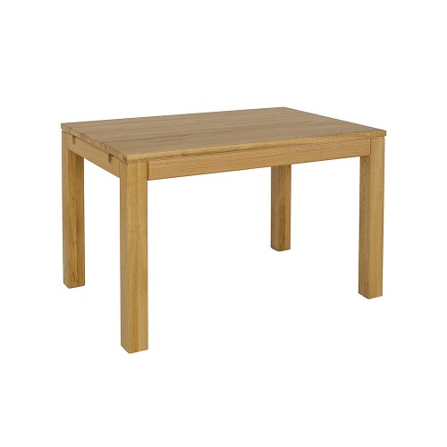 Stół ST302 dębowy 160/90 rozkładany z 2 dostawkami ,lakierowany grubość blatu 2,5 cm