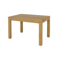 Stół dębowy ST302 160/90 rozkładany z 1 dostawką ,lakierowany grubość blatu 4 cm