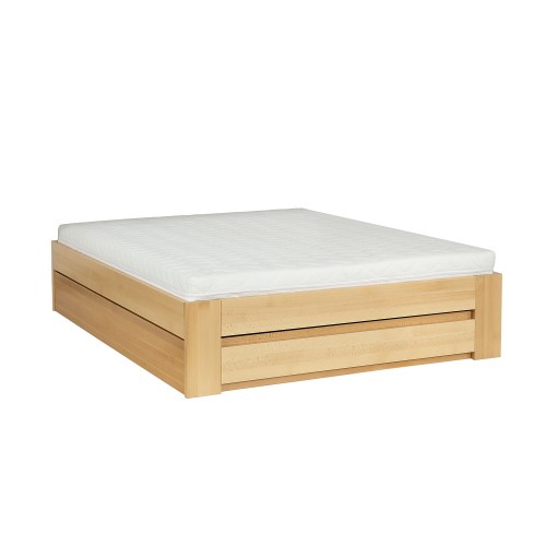Łóżko bukowe LK 187 BOX 140x200 podnoszone