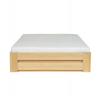 Łóżko bukowe LK 187 BOX 140x200 podnoszone
