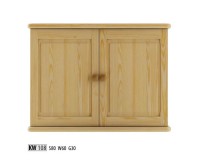Szafka sosnowa kuchenna wiszaca kw 108
