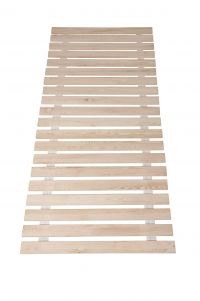 Łóżko sosnowe Łd 32 z kulami 120x200